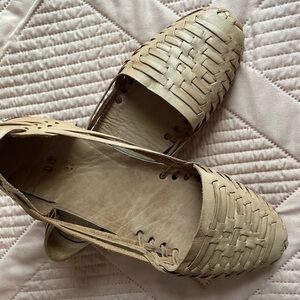Handmade Leather Huaraches Women’s Sandals Woven Artisan Guatemala